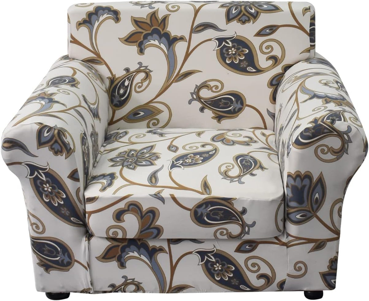 KRFOONN 2 Piece Chair Covers Printed Sofa Covers Couch Covers Washable Armchair Sofa Couch