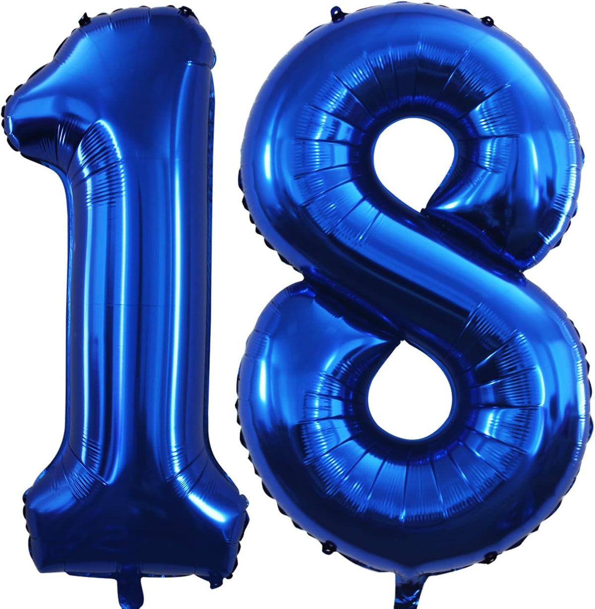 GOER Number 18 Balloons for 18th Birthday Sweet 18 Party Decorations,42 Inch Jumbo Foil Helium 81