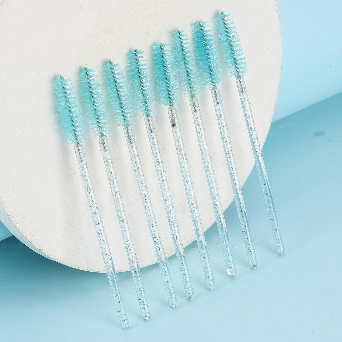 Tbestmax 1200 Disposable Mascara Wands Eyelash Brush Spoolies for Eyebrow Eye Lash Extension