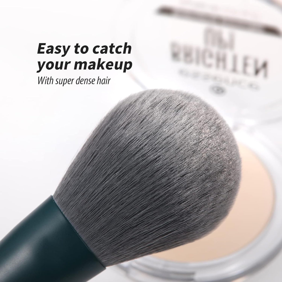 DUcare Makeup Brushes Set 17 Pcs with Brush Cleaning Mat and Makeup Sponge Professional Face Powder