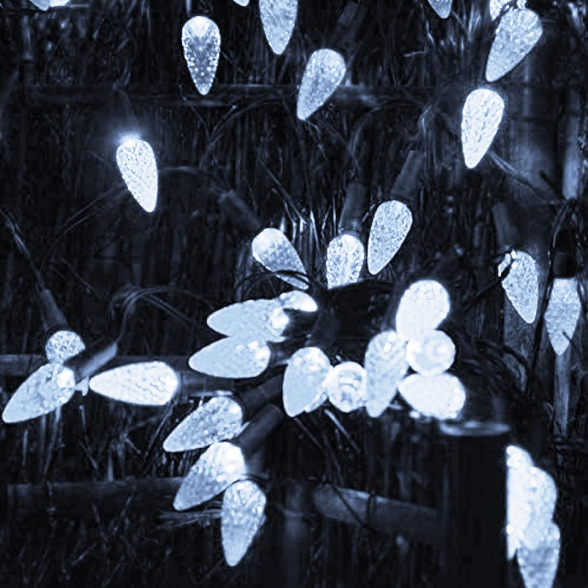 Dazzle Bright C6 Christmas String Lights, 100 LED 33 FT Outdoor Christmas Lights Waterproof