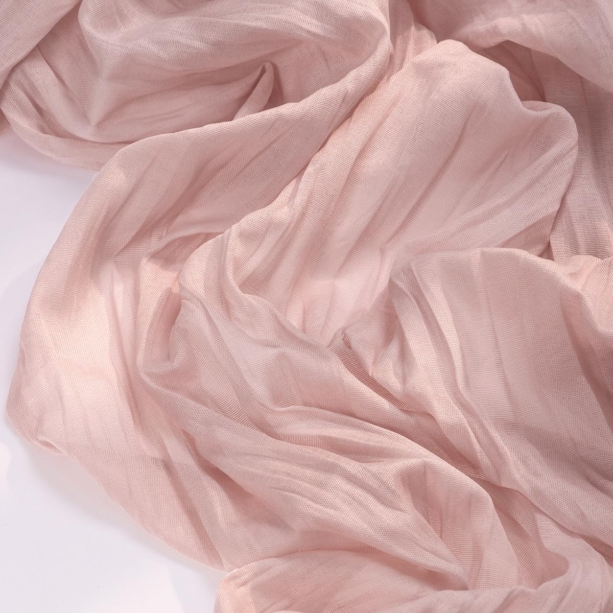 Pink Cheesecloth Table Runner Summer Boho Wedding Birthday Party Home Decor
