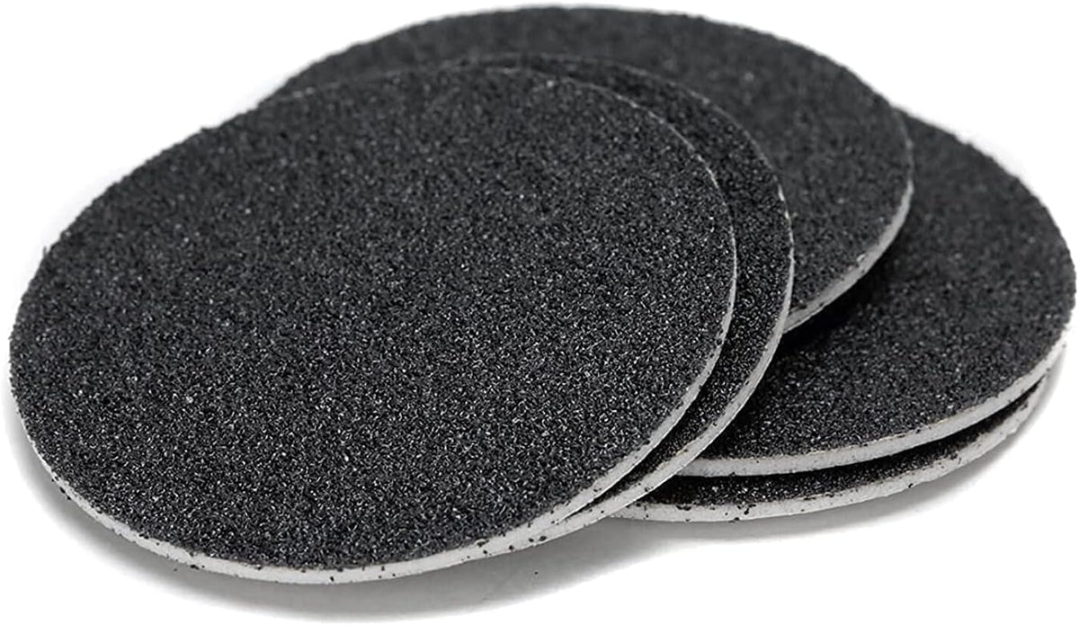 60pcs Replaceable Sandpaper Refill Discs for Electric Foot File Callus Remover Hard Dry Dead Skin
