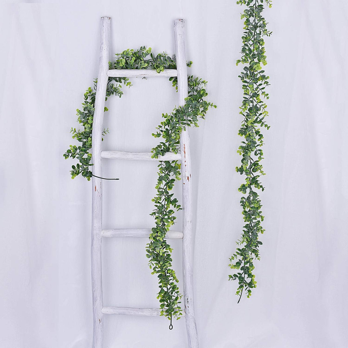 Lvydec 6 Pack Artificial Eucalyptus Garland, Fake Eucalyptus Greenery Garland Wedding Backdrop Arch