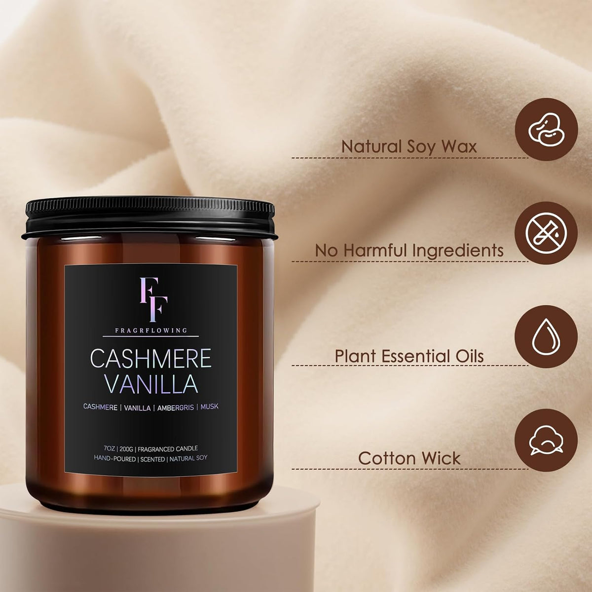 Scented Candles Set, Soy Wax Candles 8 Pack 56 Oz Aromatherapy Candles Gift Set for Women Men