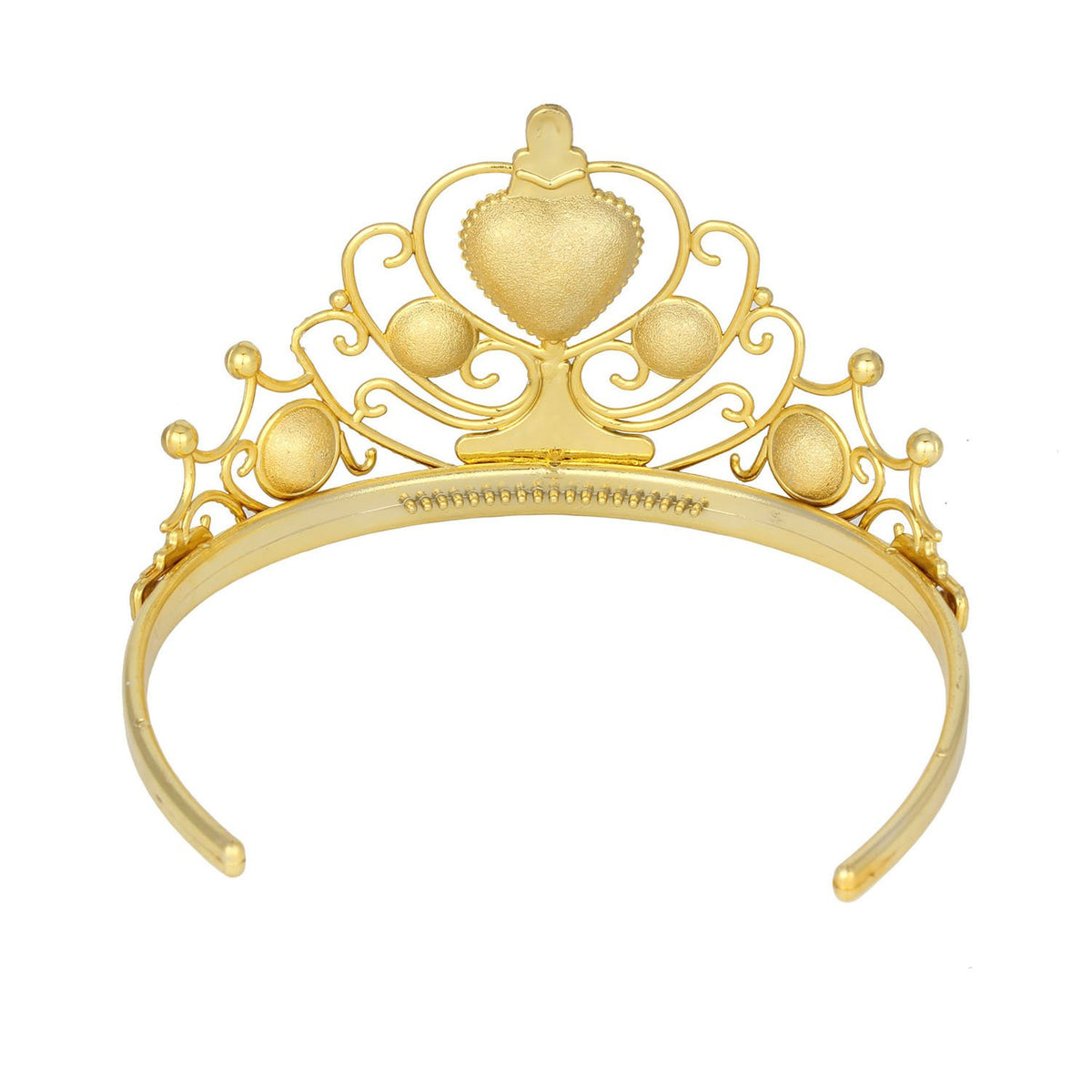 Princess Dress Up Crowns for Little Girls Gold Plastic Tiaras Crown Set Party Favors Pink Tiaras