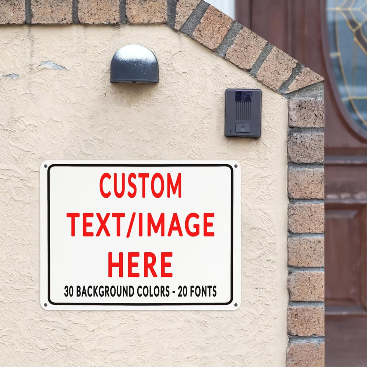 Custom Sign Personalized Custom Metal Sign, Customize For Office, Business, Workplace, Office