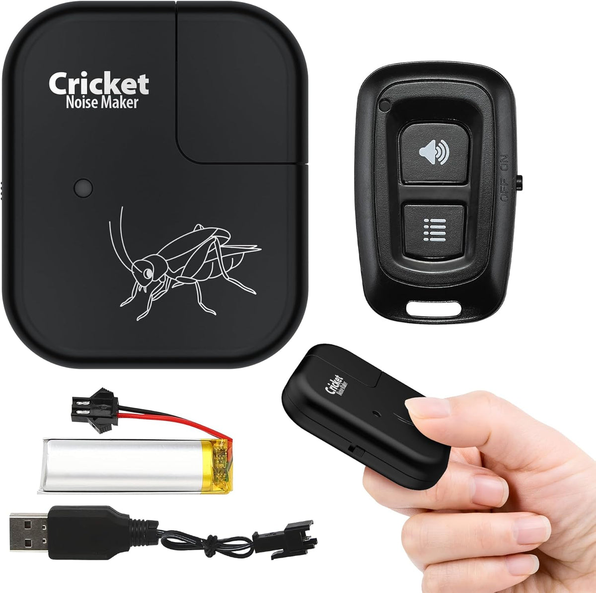 Cricket Noise Maker Prank with Remote Control,Hidden Prank Noise Maker for Adults,Gag Gifts for
