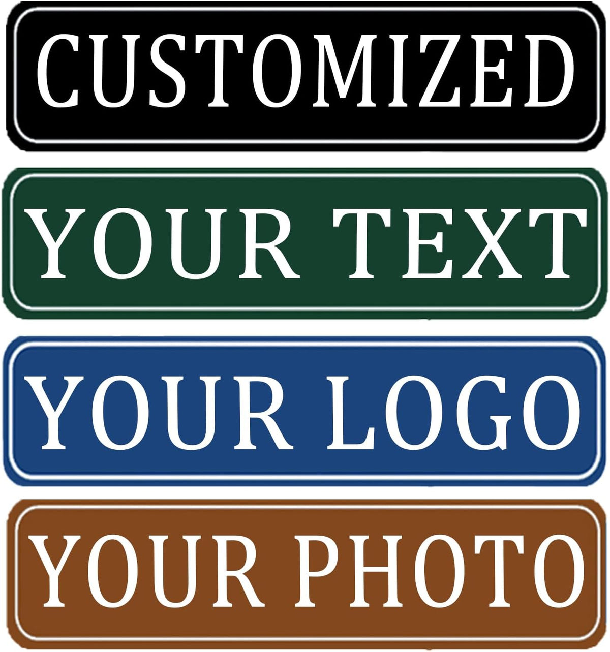 Custom Signs Outdoor Metal,Personalized Street Sign,Create Your Own