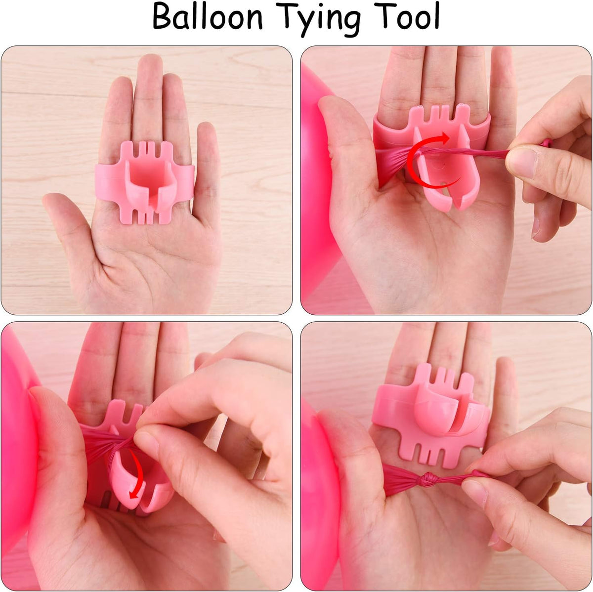 FEPITO 124Pcs Tropical Balloons Garland Kit - Pink Green Balloon Arch With Palm Leaves, Tape Strip