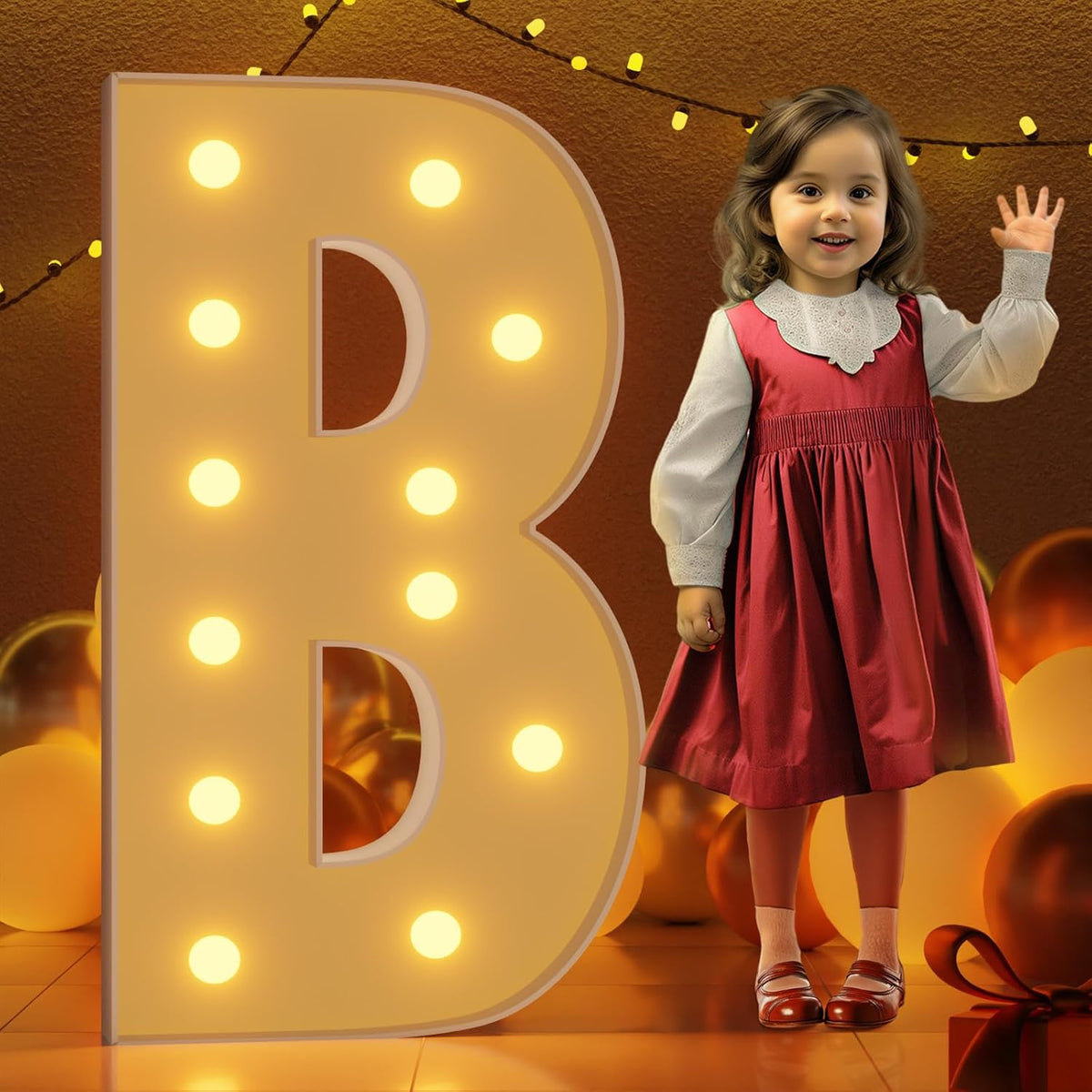 Marquee Letters 4 Feet Tall Large Light Up Letters B Baby Shower Decorations Birthday Engagement