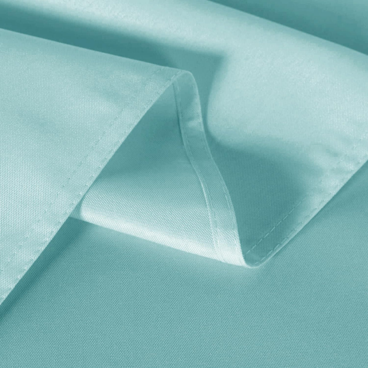 sancua 6 Pack Turquoise Tablecloth 60 x 102 Inch, Rectangle Table Cloth for 6 Feet Tables - Stain