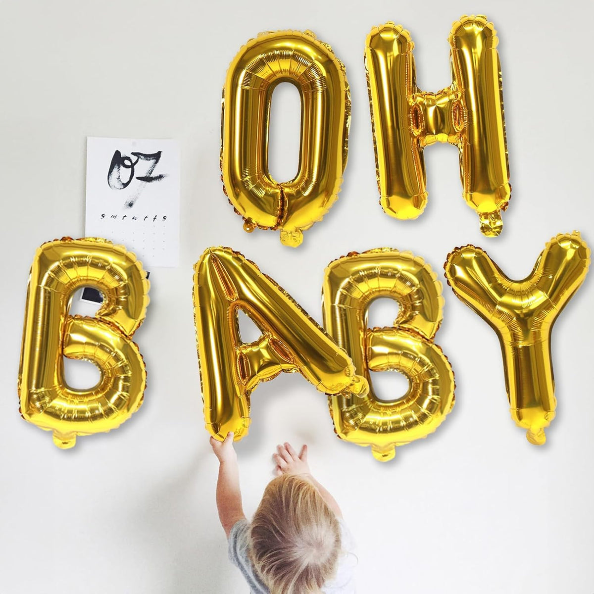 Foil Letter Balloons 40 Inch, Big Alphabet Z Word Balloons, Large Self Inflating Name Balloon