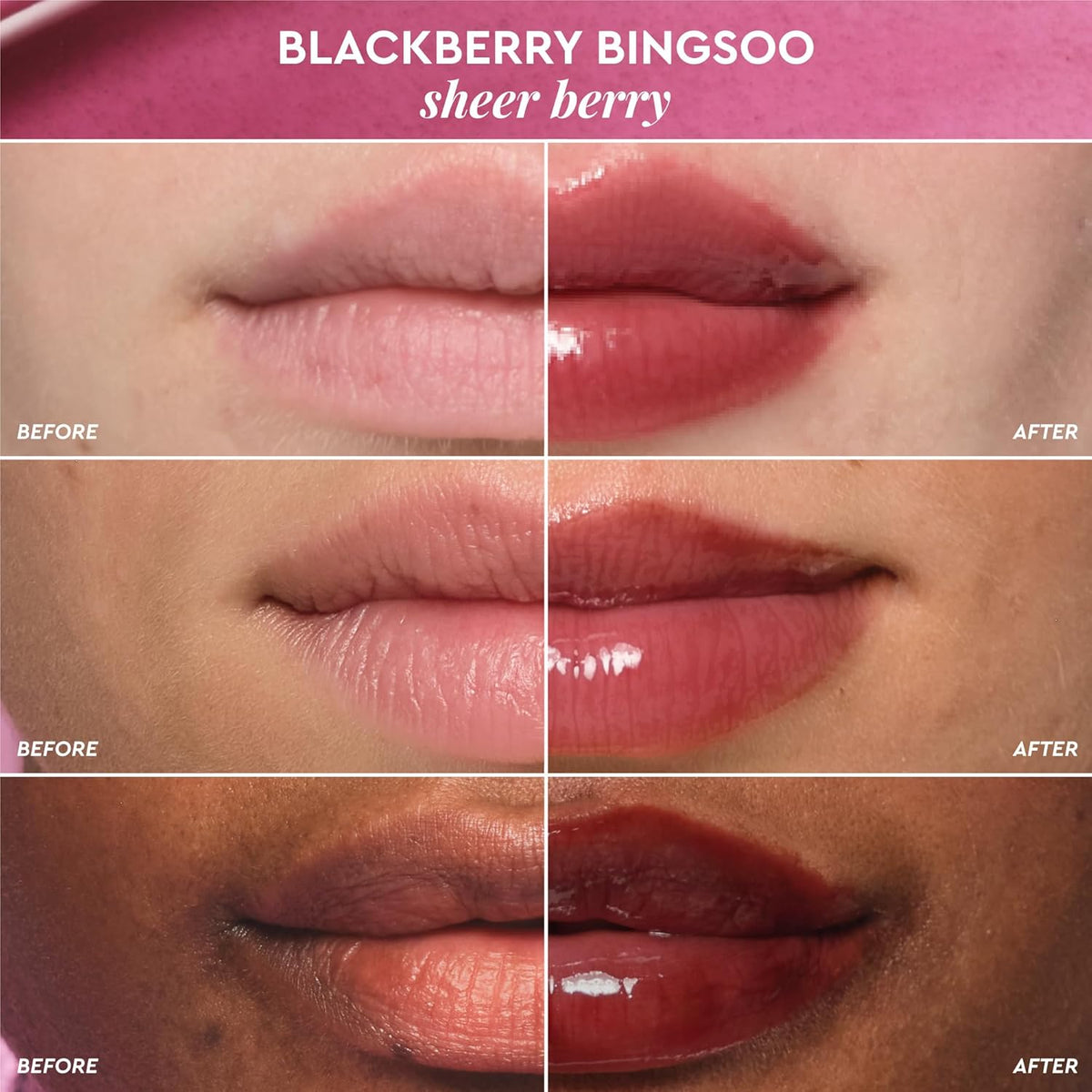 Glow Recipe Glass Balm Lip Treatment - 12Hr Hydrating Lip Balm & Moisturizer with Hyaluronic Acid