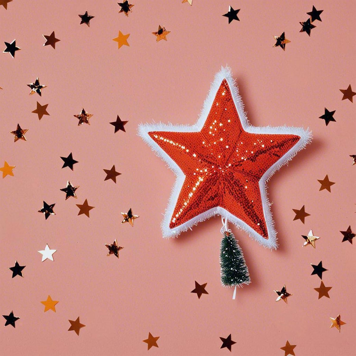 60g (2.11OZ) Orange Star Confetti - Ideal Stars Table Confetti for Party Decorations, Weddings, and