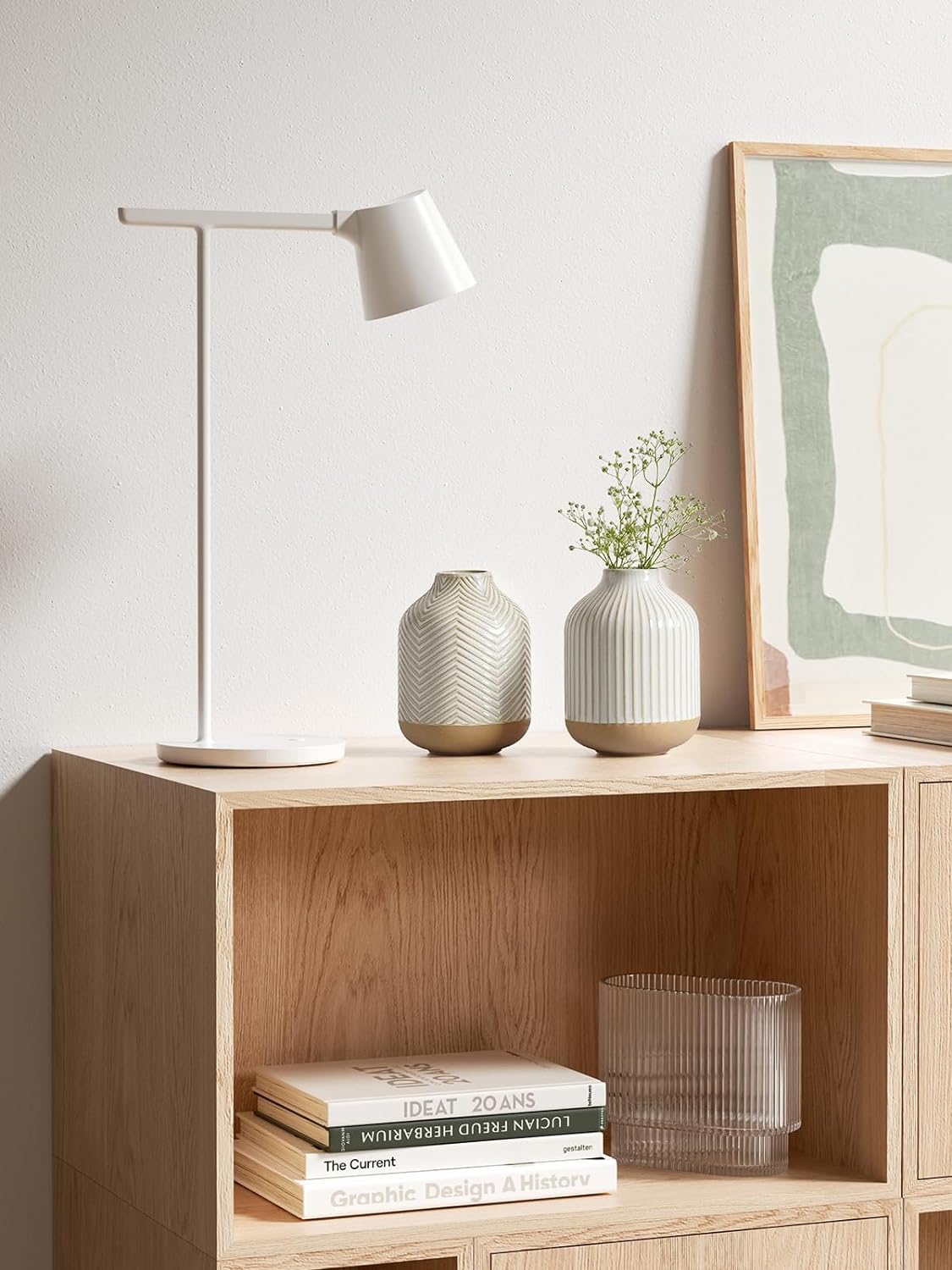 Small Boho Vase for Decor,Rustic Farmhouse Vase for Pampas Grass,Eucalyptus Set and Tiny Stem