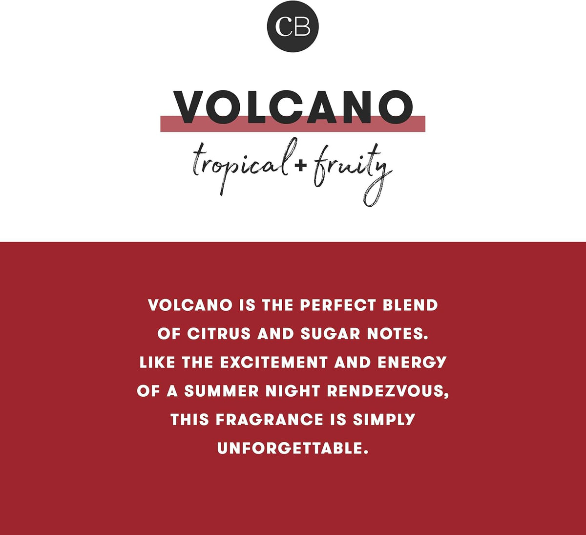 Capri Blue Volcano Scented Candle for Home - Glimmer Inverted Jar Candles - Soy Candles - Holiday
