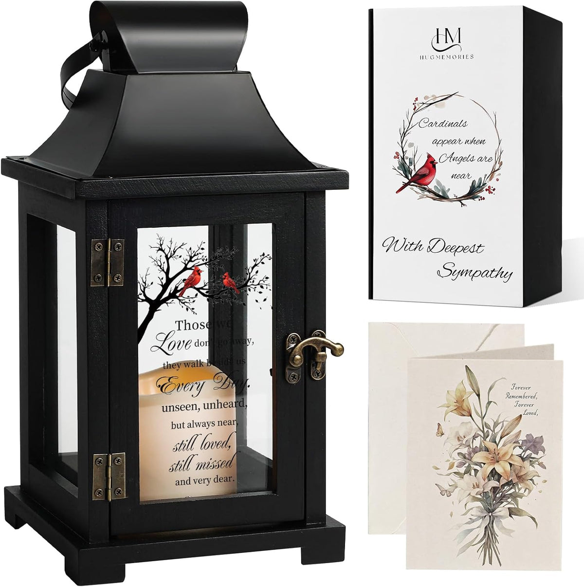 Memorial Lantern, Bereavement Sympathy Gifts for Loss of Loved One Mother Father, Bereavement Gifts