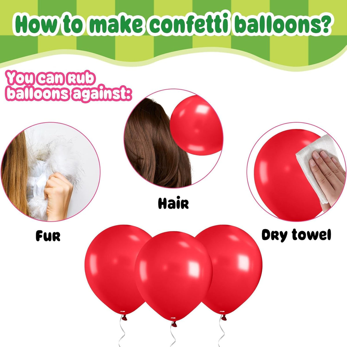 Paready Green Purple Balloons Set, 50 Pcs Colorful Balloon, 12 Inch Red Orange Blue Latex Party