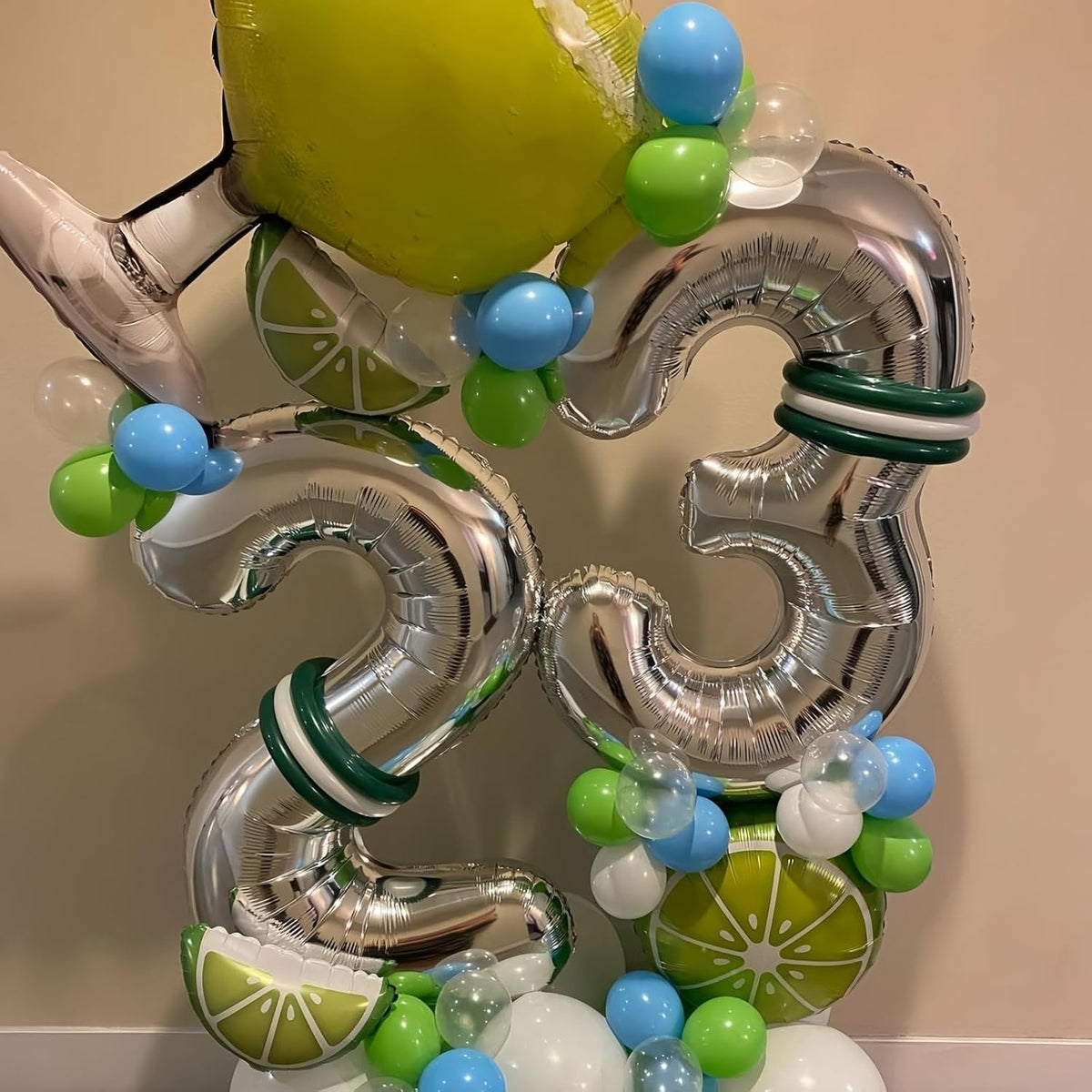 Silver 1 Balloon,40 Inch Number 1 Balloon,1st Birthday Balloon Decorations Helium Silver 1 Balloon