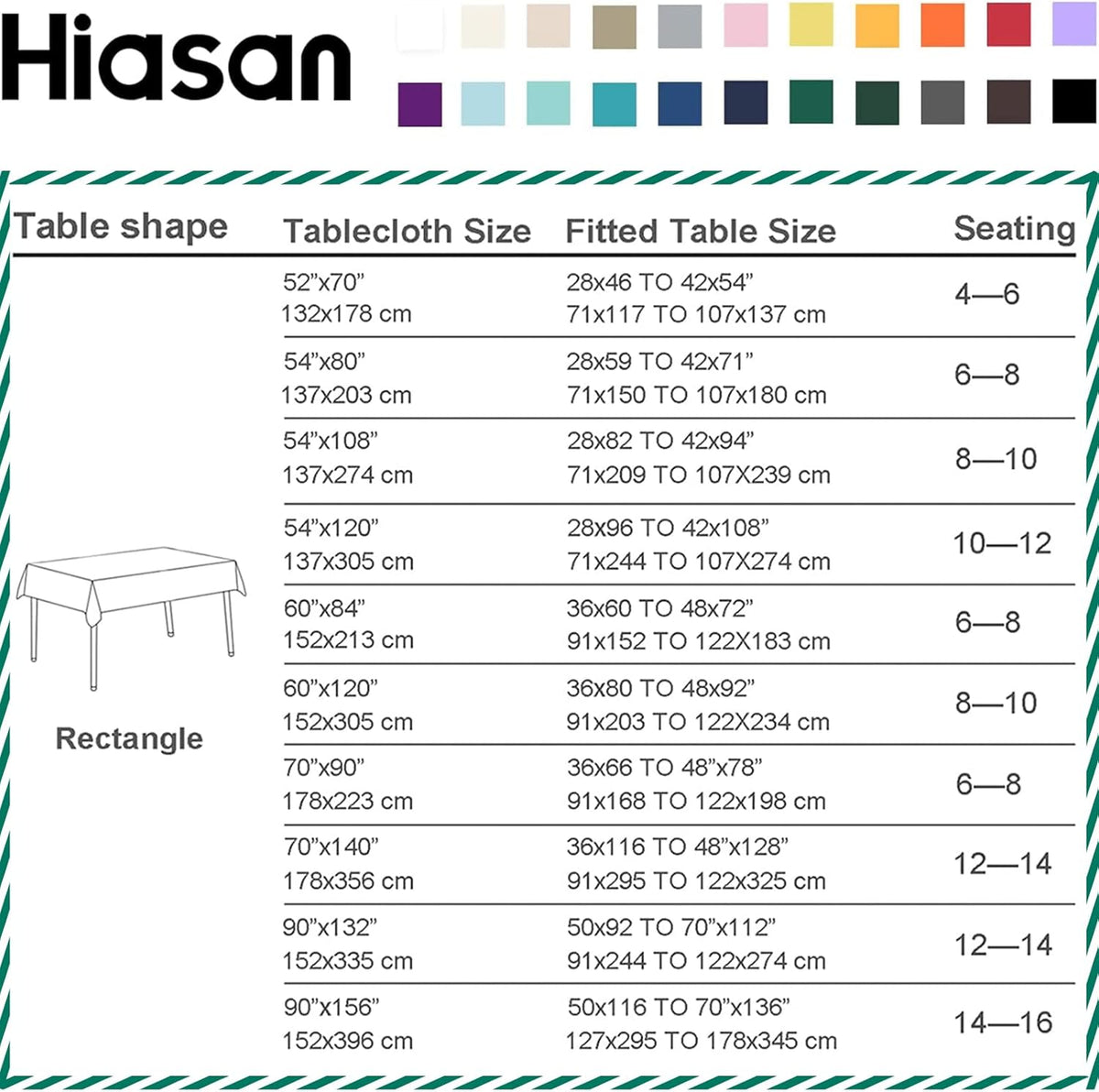 Hiasan Burgundy Tablecloth for Rectangle Tables - Waterproof, Spillproof & Wrinkle Resistant