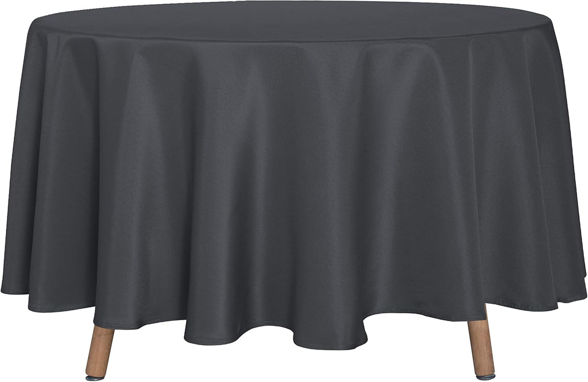 sancua Round Tablecloth - 90 Inch - Water Resistant Spill Proof Washable Polyester Table Cloth