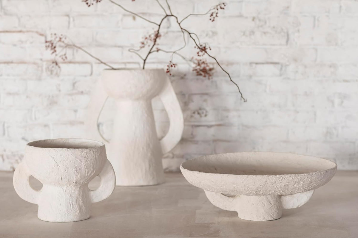 Serax Decorative Vase with Handles | Earth interior accessories by Marie Michielssen | White Paper