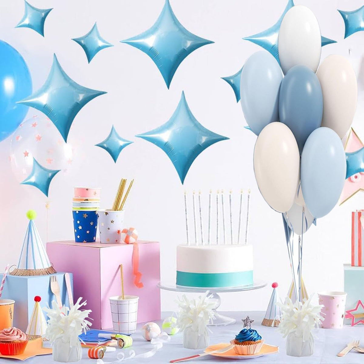 Moretreat balloon weights are perfect for parties, birthdays, weddings. Each pack includes 6PCS