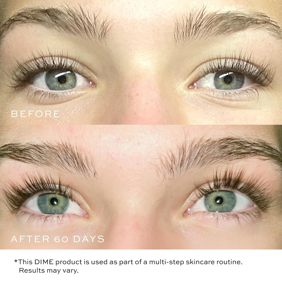 DIME Beauty Eyelash Boost Serum, Eyelash Growth Serum for Healthier, Longer, Thicker Eyelashes