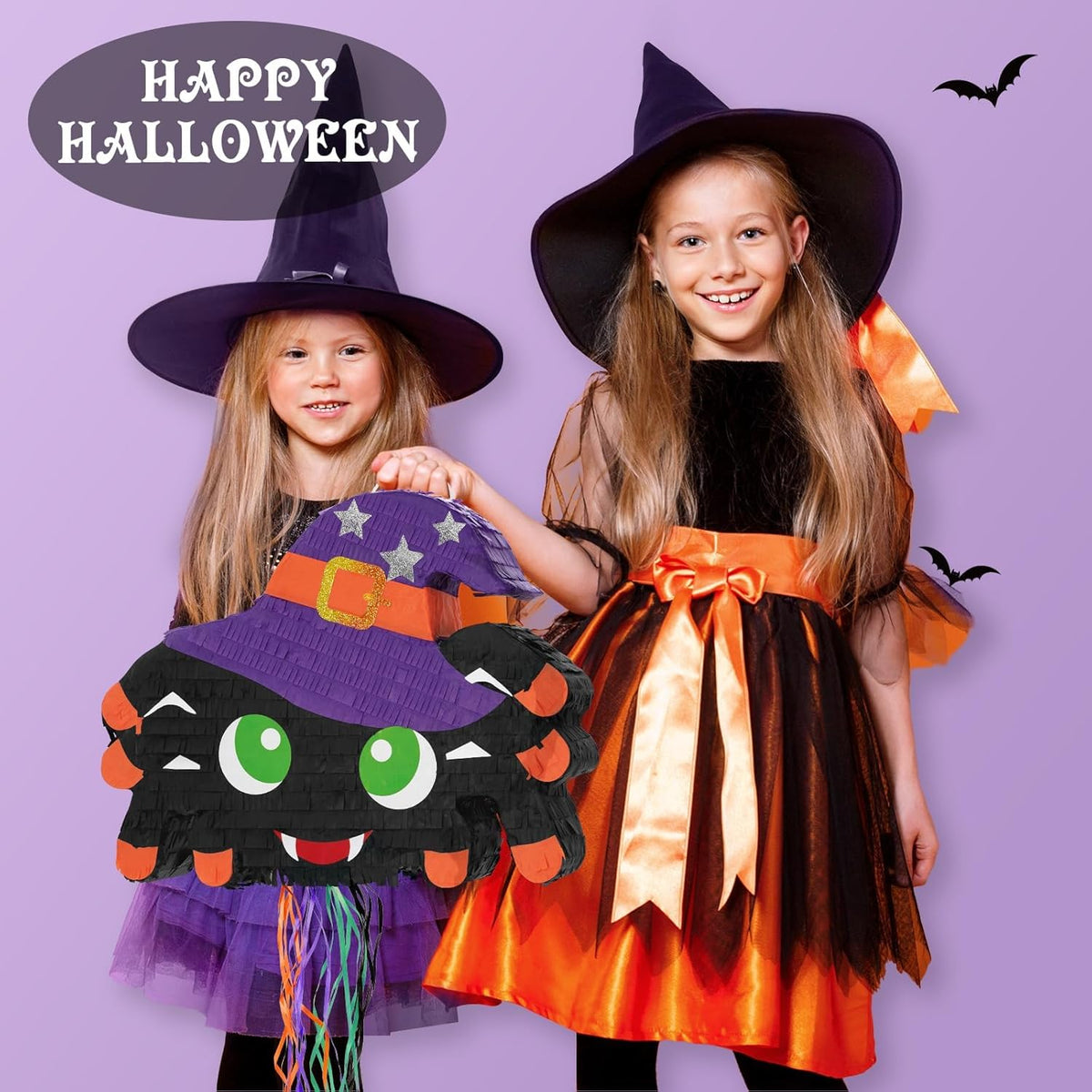WERNNSAI Halloween Pinata - Halloween Party Game Decorations for Kids Birthday Theme Party Supply