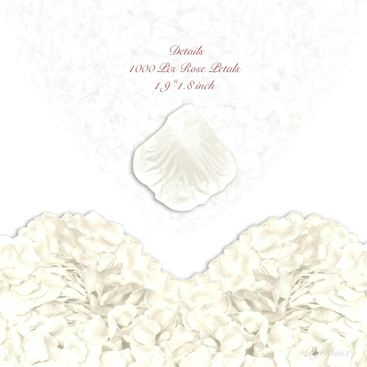 1000Pieces Rose Petals, Artificial Flower Petals Fake Rose Petals for Romantic
