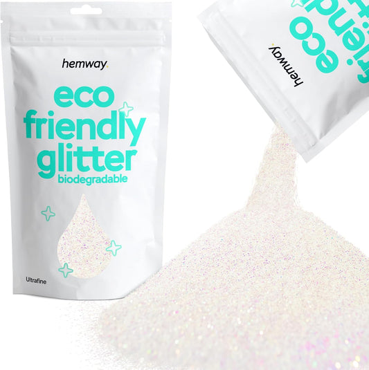 Hemway Eco Friendly Biodegradable Glitter 100g / 3.5oz Bio Cosmetic Safe Sparkle Vegan For Face