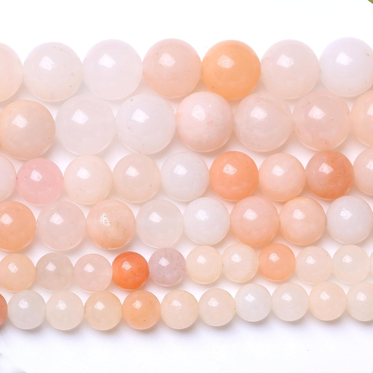 Streamer Powder Stone Beads for Jewelry Making DIY Craft Gemstone Beads Kit (6mm, 60pcs) Cosmic