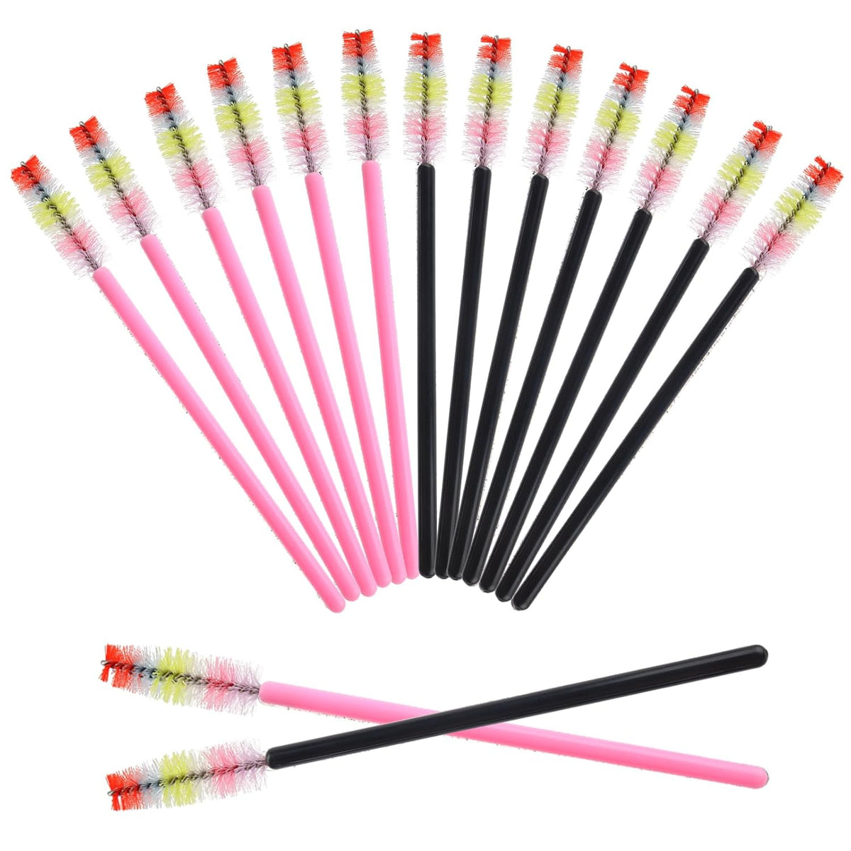 300PCS Disposable Mascara Wands Spoolie Makeup Kits, Eyelash Spoolies Brushes for Eyelash