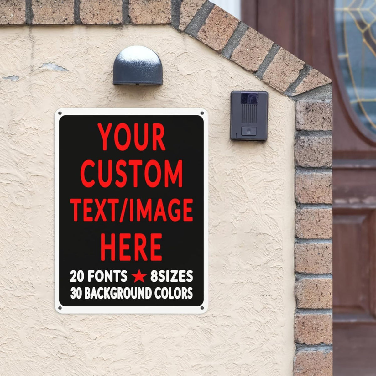 Custom Sign Personalized Custom Metal Sign, Customize For Office, Business, Workplace, Office