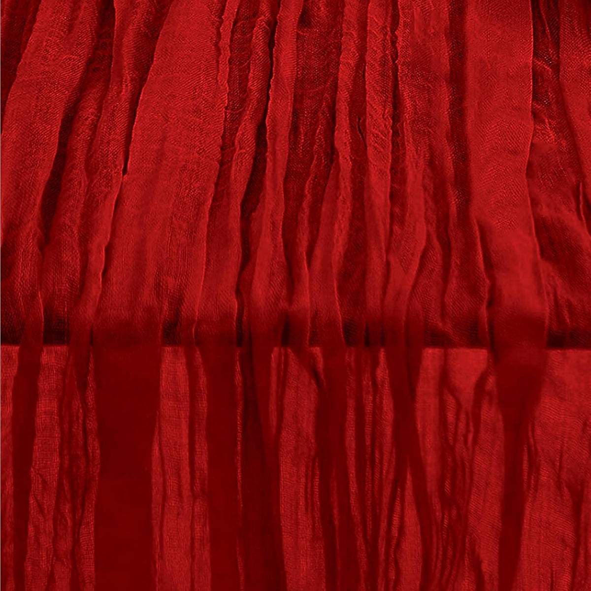6 Pack Burgundy Cheesecloth Table Runner 35x120 Inch 10Ft Rustic Gauze Cheese Cloth Table Runner