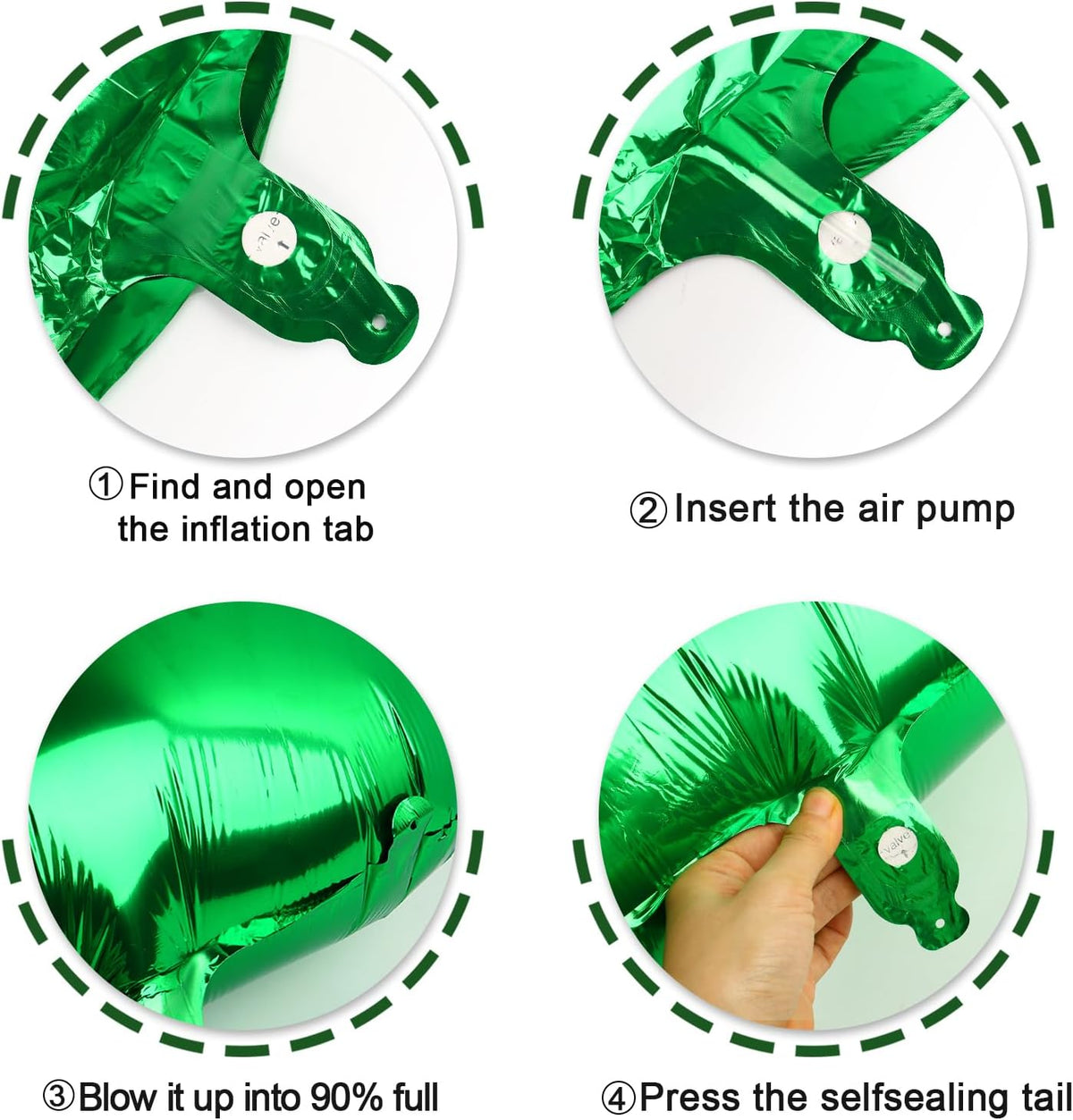 Green Foil Number 8 Balloon 40 Inch, Helium Mylar Eight Number 8 18 28 38 48 58 80 88 Birthday