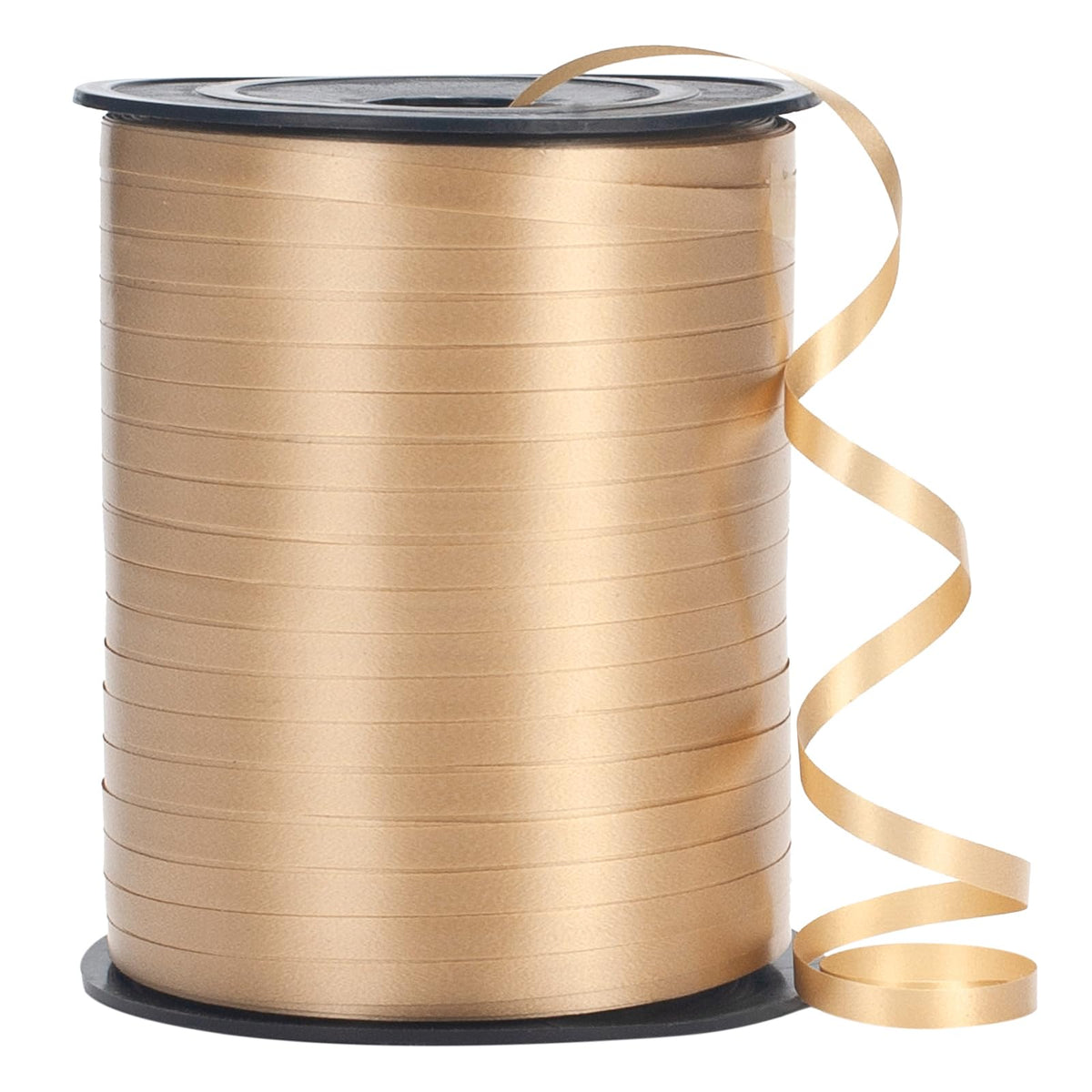 MOTYAWN 500 Yard Gold Curling Ribbon, 3/16" Thin Balloon Ribbon String, Ideal for Gift Wrapping