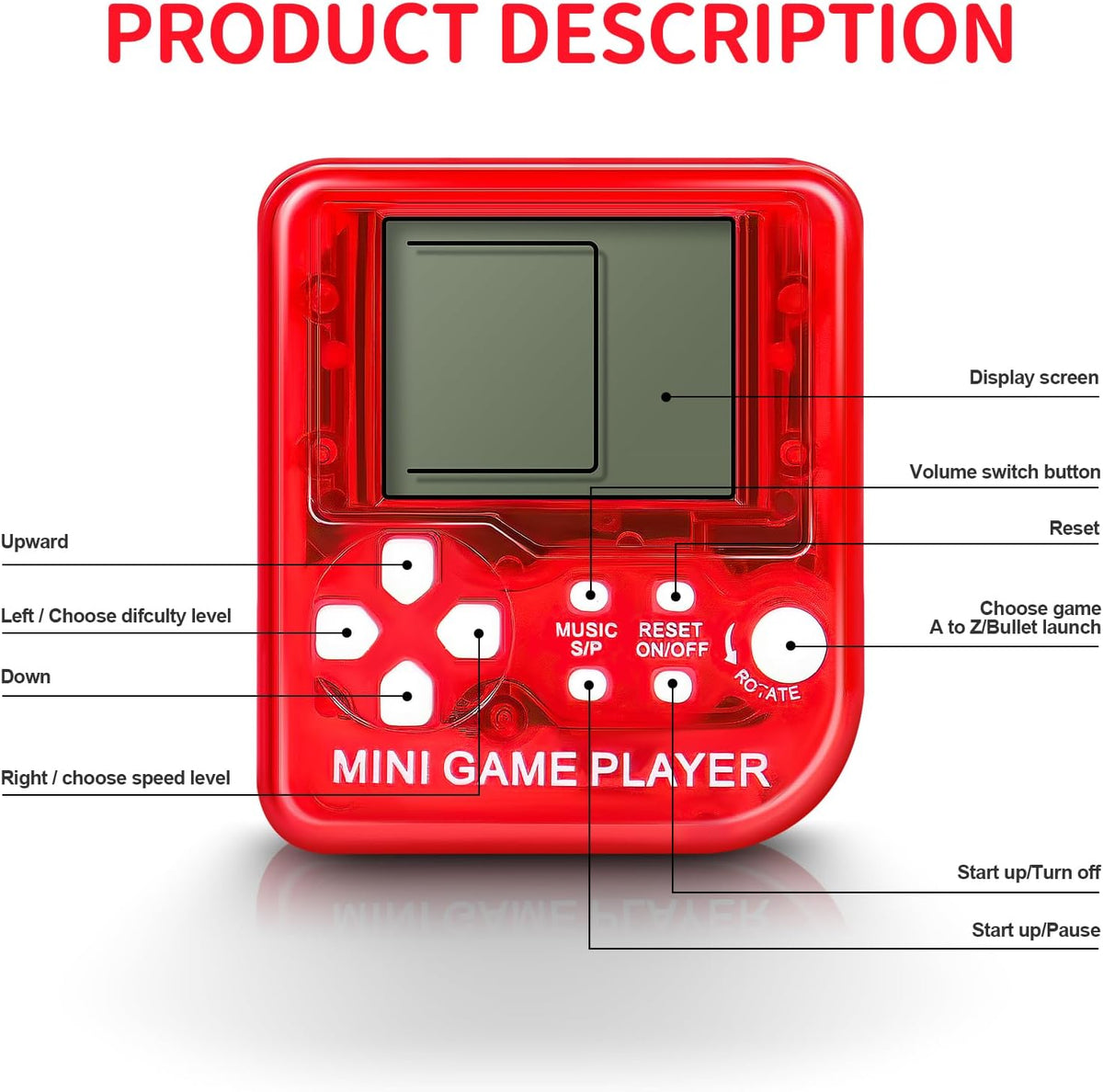 12Pcs Video Game Party Favors for Kids, Mini Game Keychain Arcade Party Favors Birthday Supplies