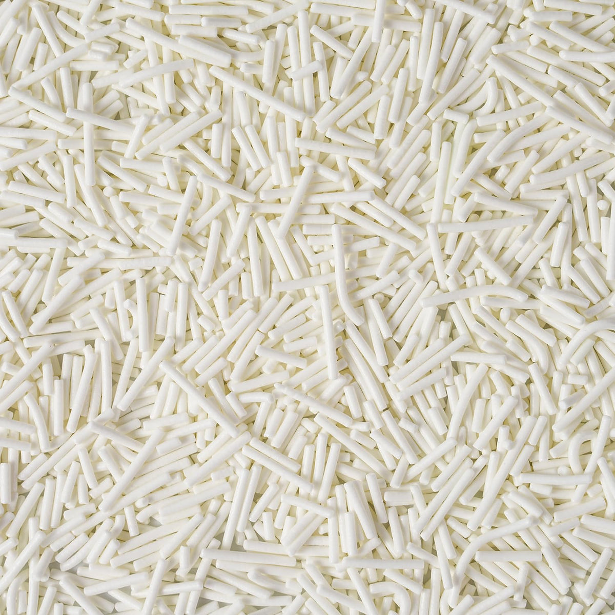 Edible White Sprinkles, White Jimmies Sprinkles, Jimmies for Cake Decorating, Cupcakes, Cake