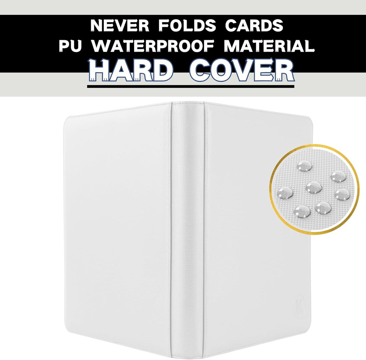1600+ Pockets Trading Card Binder, 16-Pocket Card Ablum Compatible with MTG,Sports Cards & Other