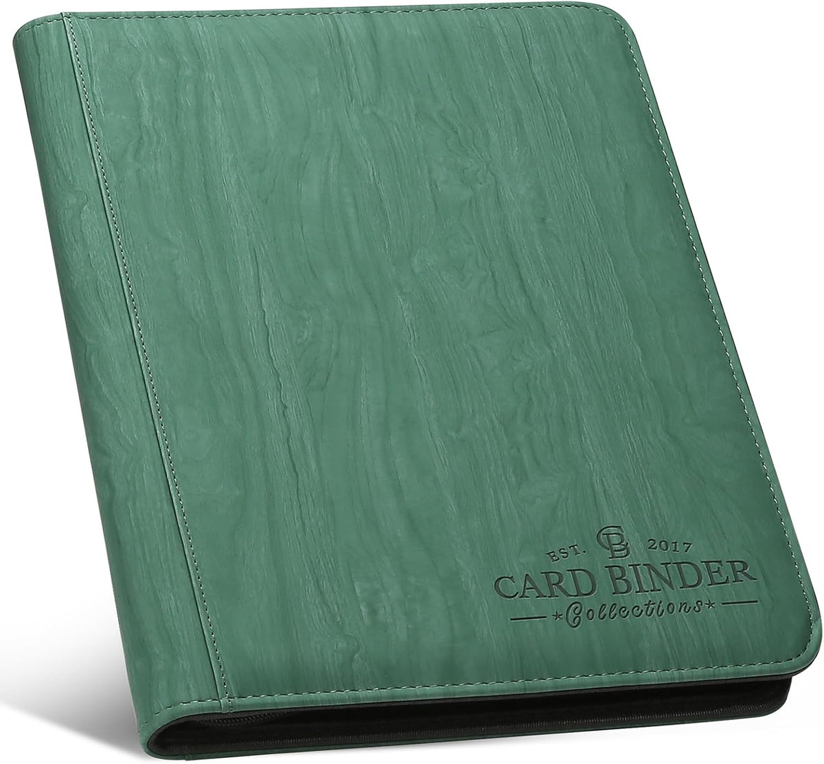 9 Pocket Card Binder, Premium Zip Trading Card Binder, 540 Double Sided Pocket PU Collection
