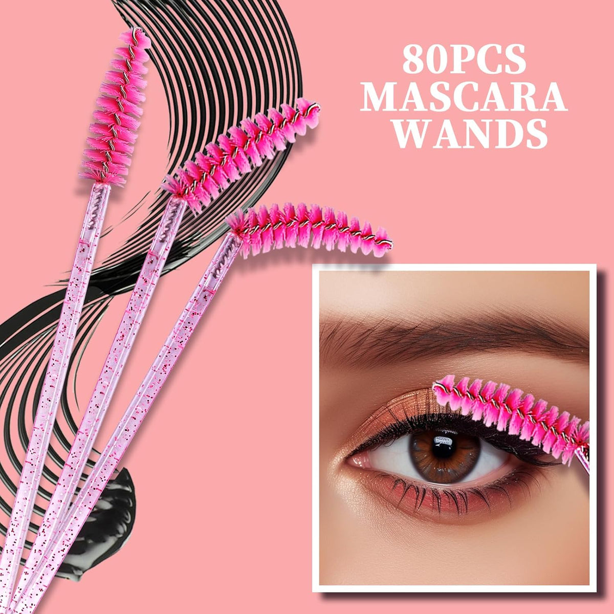 Teenitor 310PCS makeup artist kit essentials, Disposable Makeup Applicators, Marcara Wands Lip