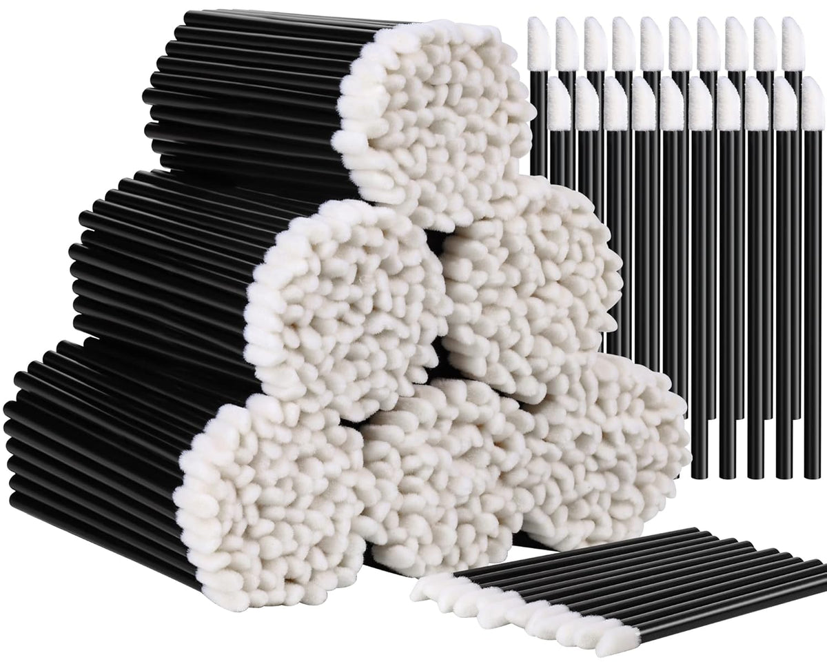 Teenitor 600 Pcs Disposable Lip wands Lip Applicators Disposable, Lipstick Testers Wands Lint Free