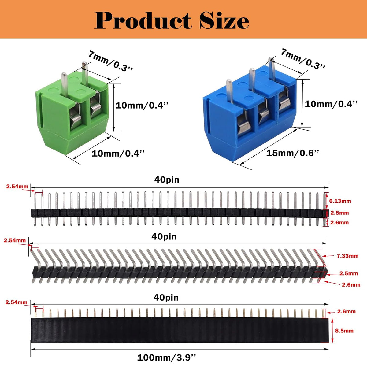 48PCS Double Sided PCB Board Kit for DIY Soldering and Electronic Project Circuit Boards Prototype