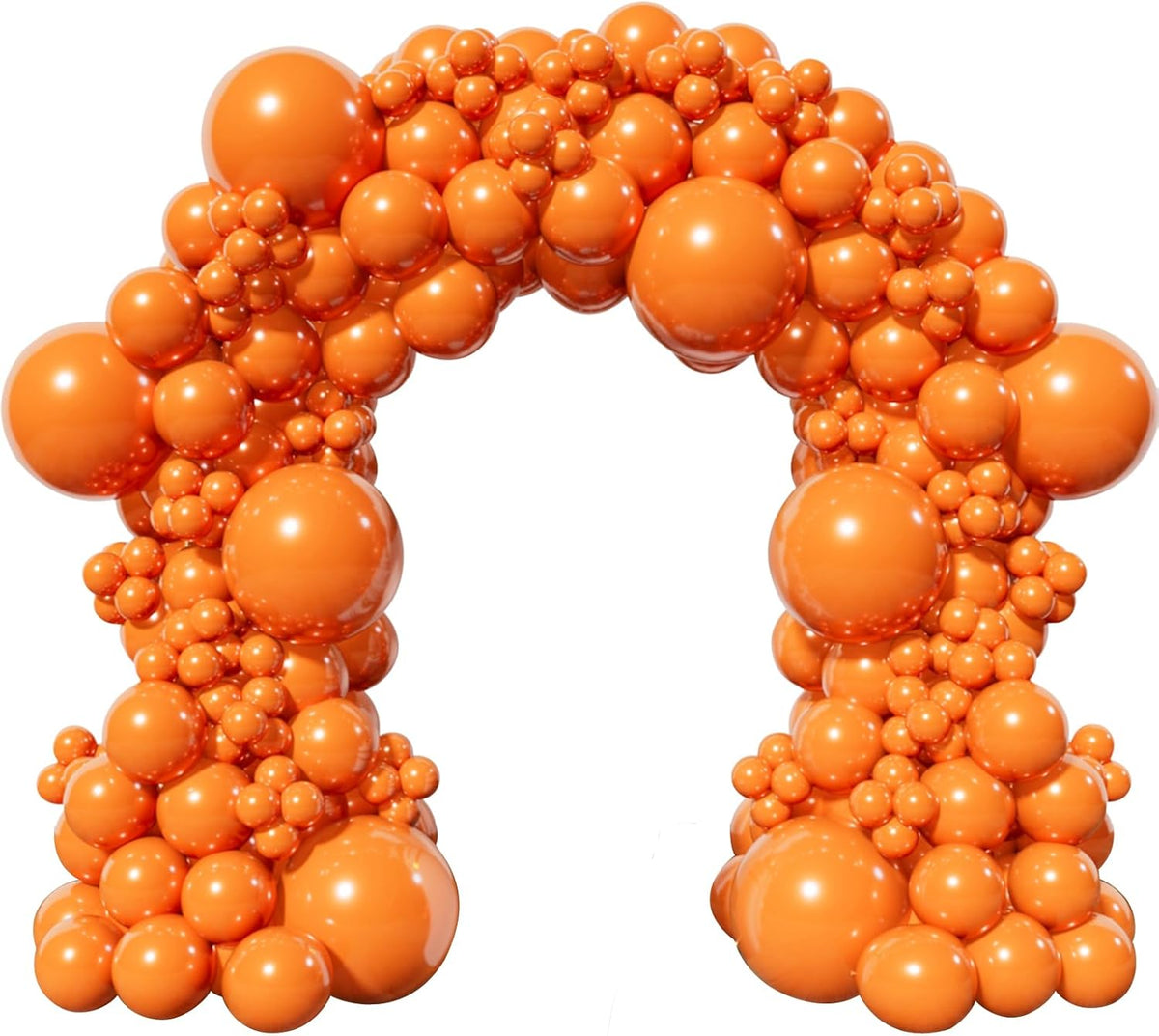 KAWKALSH Orange Balloon Arch Kit 111Pcs 18 12 5 Inch Latex Party Balloons Garland for Birthday Baby