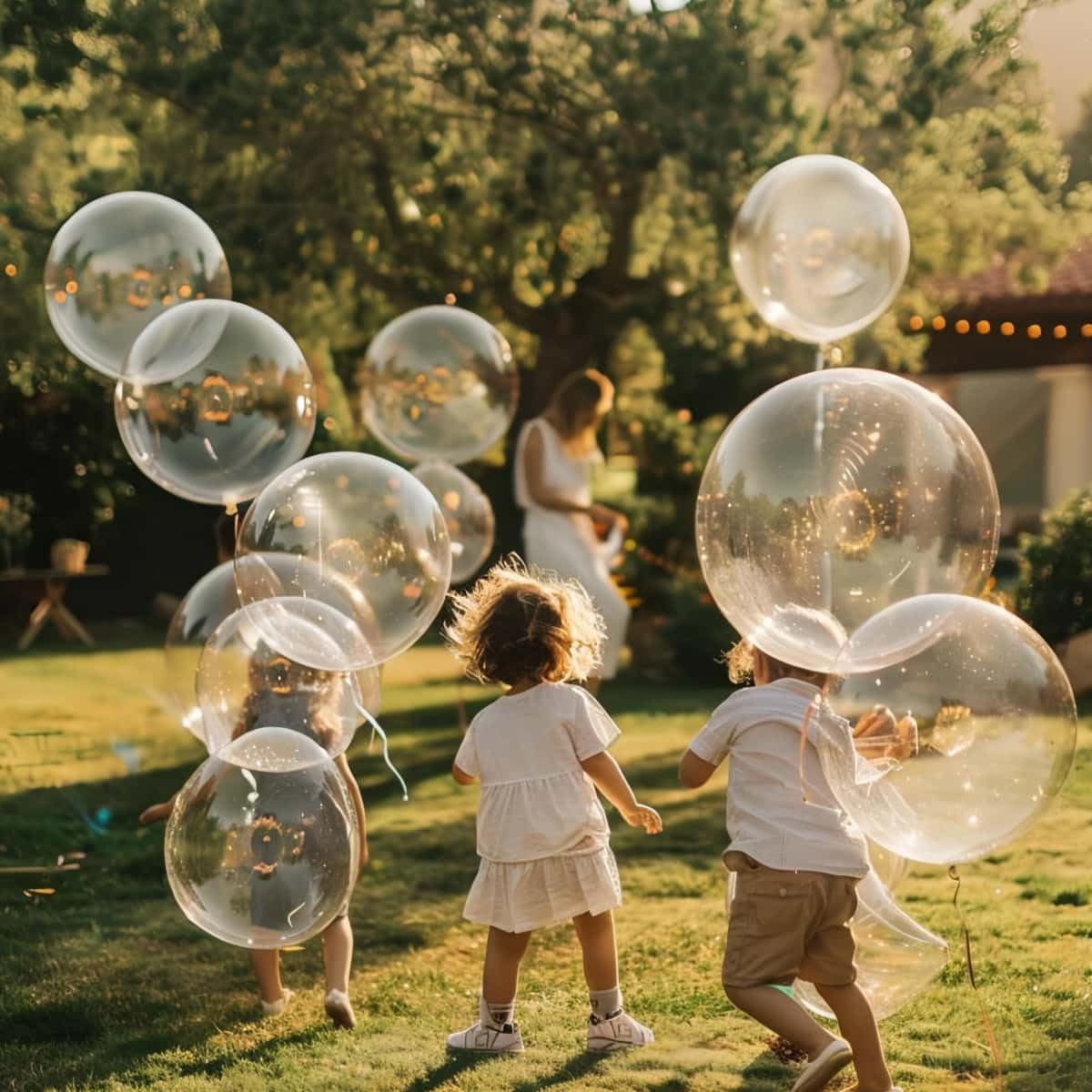 30 Pack Clear Balloons 36 Inch Clear Latex Party Large Balloon Bulk for Various Party Events