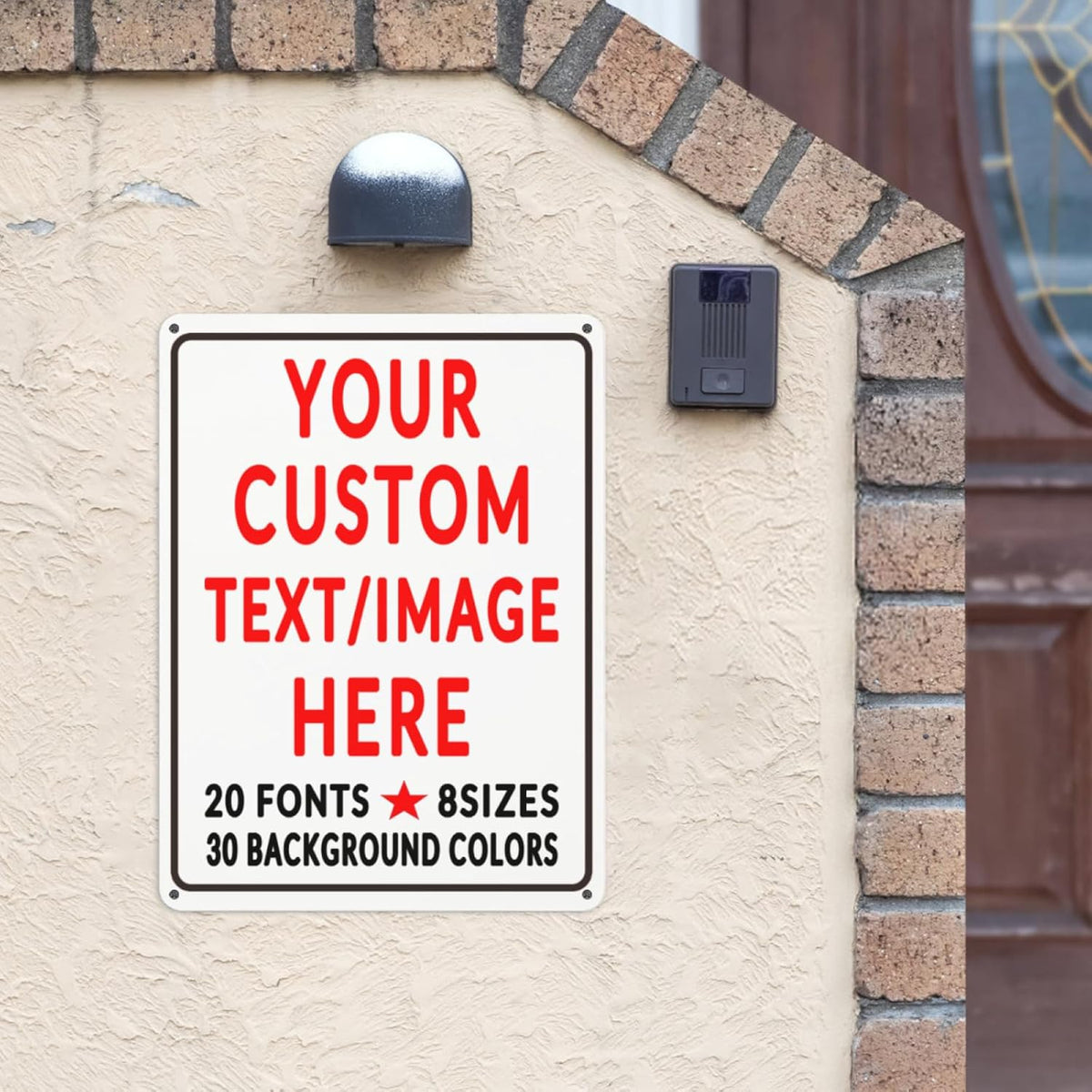 Custom Sign Personalized Custom Metal Sign, Customize For Office, Business, Workplace, Office