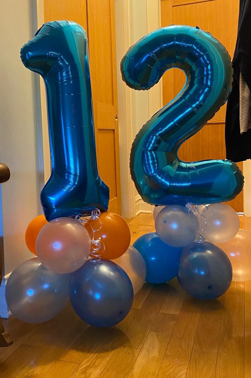 Navy Blue 1 Balloon - Number Balloon 40 Inch, 1st Birthday Decorations