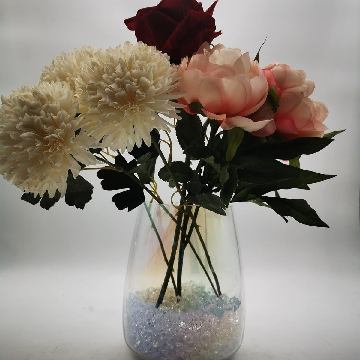 Fake Ice Cubes, 1000 Pcs Acrylic Ice Rocks for Centerpieces, 11 * 14 mm Artificial Ice Table